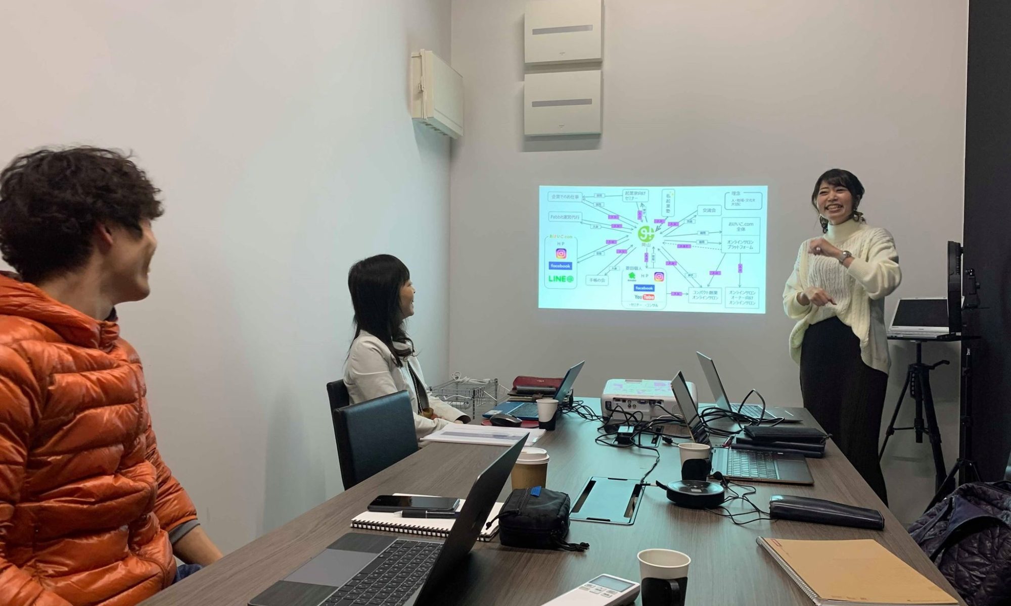 2019年事業計画の発表をしました